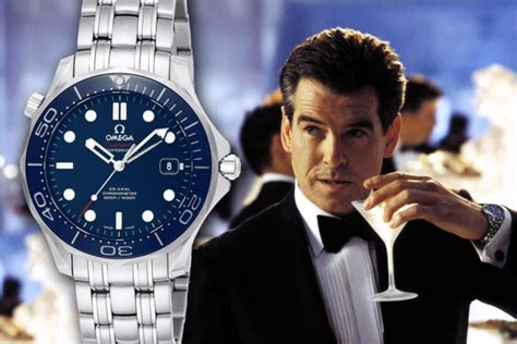 omega seamaster james bond pierce brosnan|James Bond watches omega.